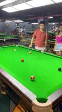 浍浍给我介绍了个美女，我却拒绝了！#台球帝 #台球路人局 #体育 